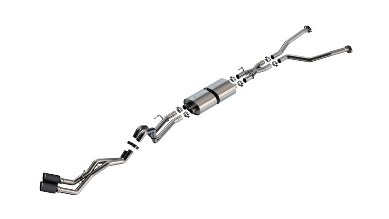 Borla ATAK Cat-Back Exhaust System for 2022-2026 Toyota Tundra 3.4L V6 including Hybrid models