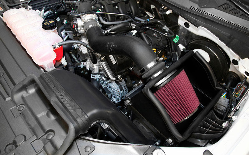 K&N Engineering 63-2596 High-Flow Cold Air Intake System for 2015-2016 Ford F-150 3.5L