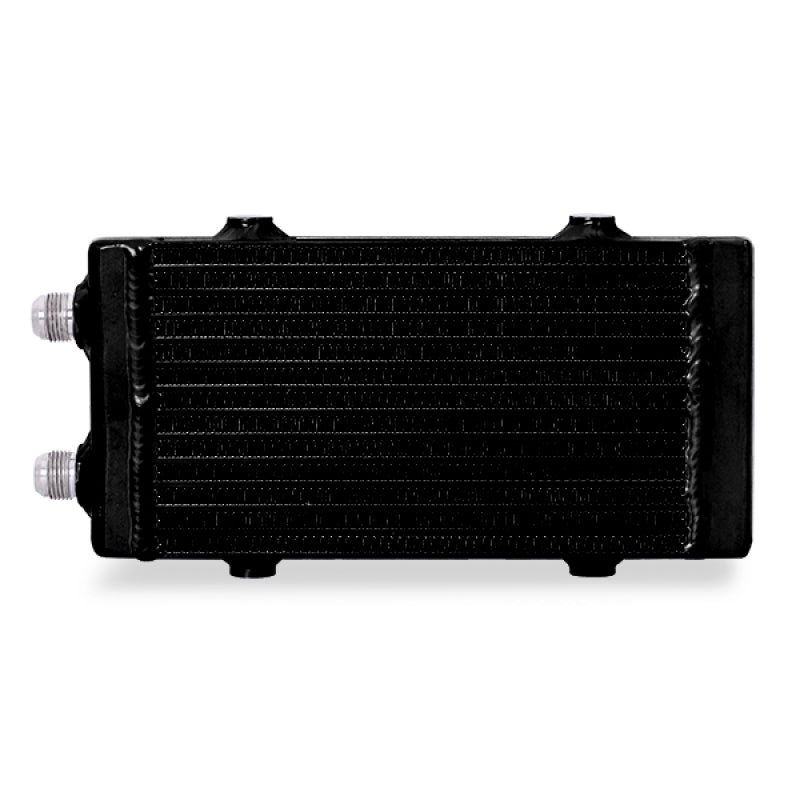 Mishimoto Universal Small Bar and Plate Dual Pass Black Oil Cooler for Ford Mustang