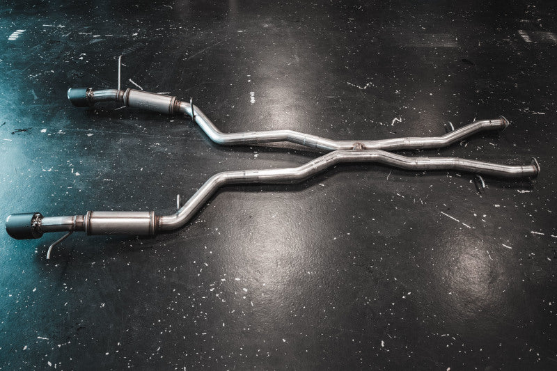 MBRP Armor Lite Series 3-Inch Cat Back Exhaust System for Dodge Durango 2018-2024 with Dual Rear Exit and Stainless Steel Tips