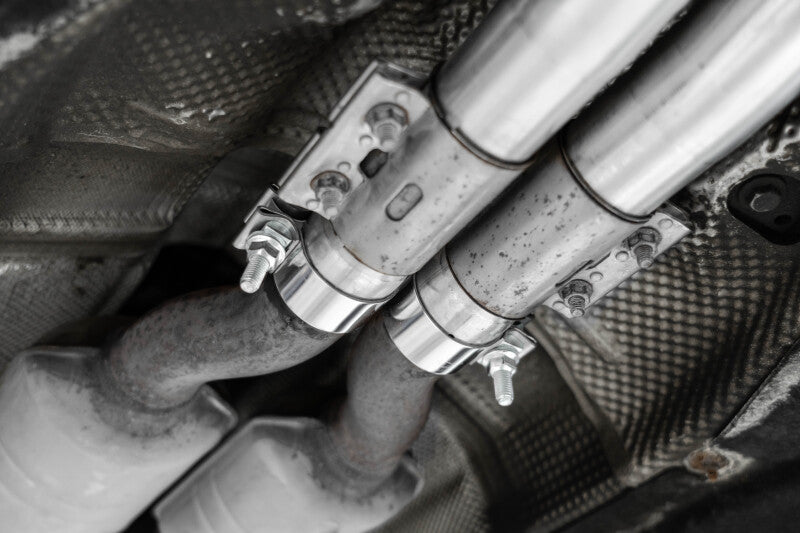MBRP Armor Pro Series Muffler Bypass for 2010-2015 Audi S4/S5 3.0TFSI - T304 Stainless Steel, 2.25 Inch Diameter