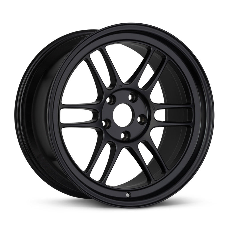 Enkei RPF1 18x9.5 Inch Matte Black Wheel with 5x114.3 Bolt Pattern and +38 Offset