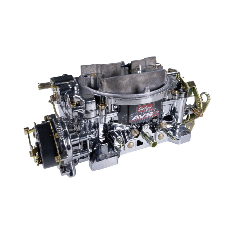 Edelbrock AVS2 Carburetor 500 CFM with Electric Choke - Chrome Plasma Finish
