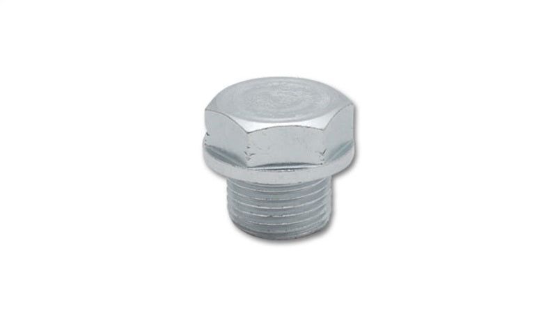 Vibrant Threaded Hex Bolt Capping Oxygen Sensor Bung - Mild Steel M18x1.5 Thread, Retail Pack of 1