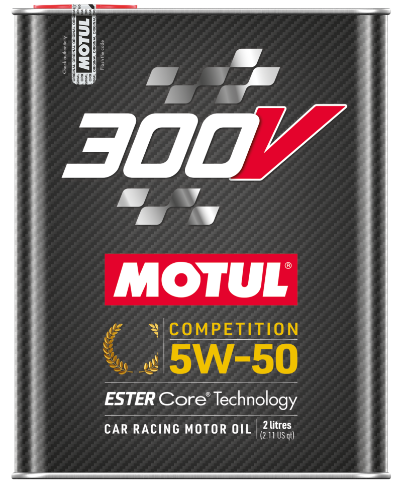 Motul 300V Competition 5W50 High-Performance Racing Motor Oil – 2L Bottle