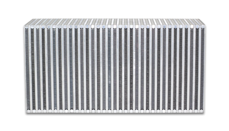 Vibrant Vertical Flow Intercooler Core 22 x 11 inches - High-Performance Bar and Plate Design