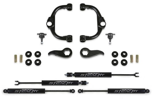 Fabtech 20-21 GM K2500HD 3.5-inch Ball Joint Upper Control Arm Lift Kit with Stealth Design
