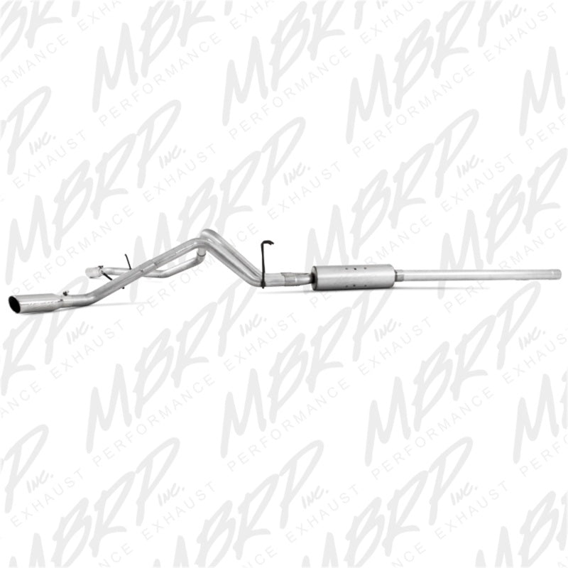 MBRP Armor Lite Series Cat Back Exhaust System for 2006-2008 Dodge Ram 1500 with 5.7L HEMI, Dual Split Side Exit