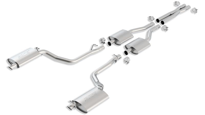 Borla S-Type Cat-Back Exhaust System for Dodge Charger & Chrysler 300 R/T 5.7L V8 (2011-2014)