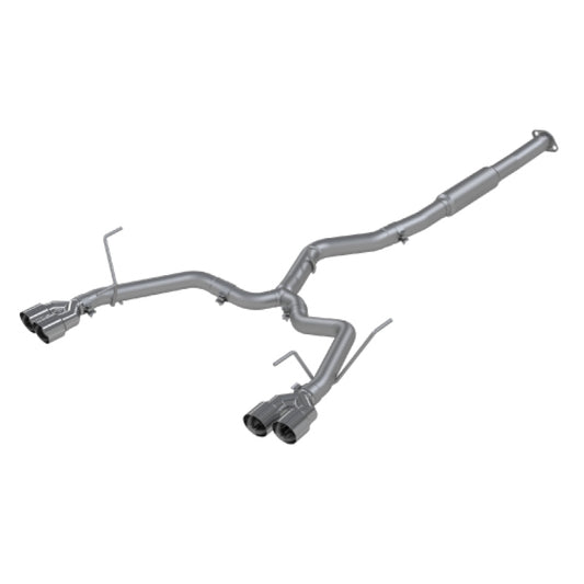 MBRP Armor Pro Series Cat Back Exhaust System for Subaru WRX & STI 3-inch Dual Split Rear Exit with T304 Stainless Steel Tips