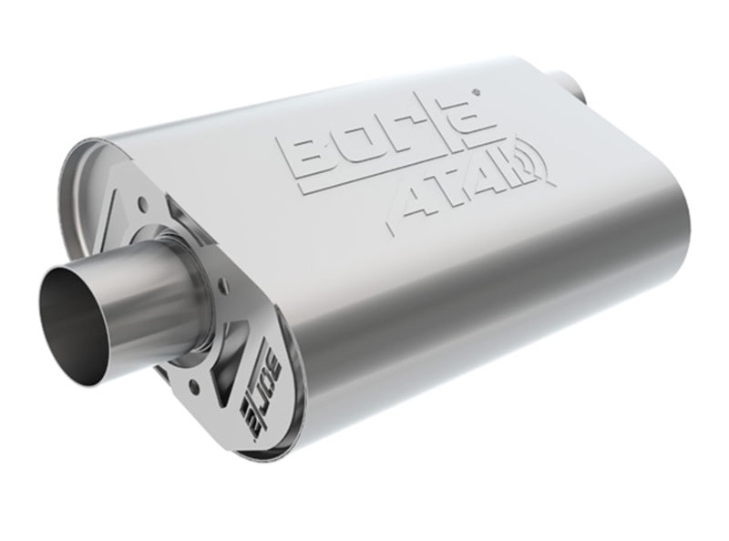 Borla CrateMuffler LS3 ATAK 2.25-inch Offset/Offset Oval Muffler for Chevrolet and Pontiac Models