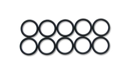 Vibrant -8AN Rubber O-Rings Pack of 10 for Reliable Seal and Fuel Compatibility