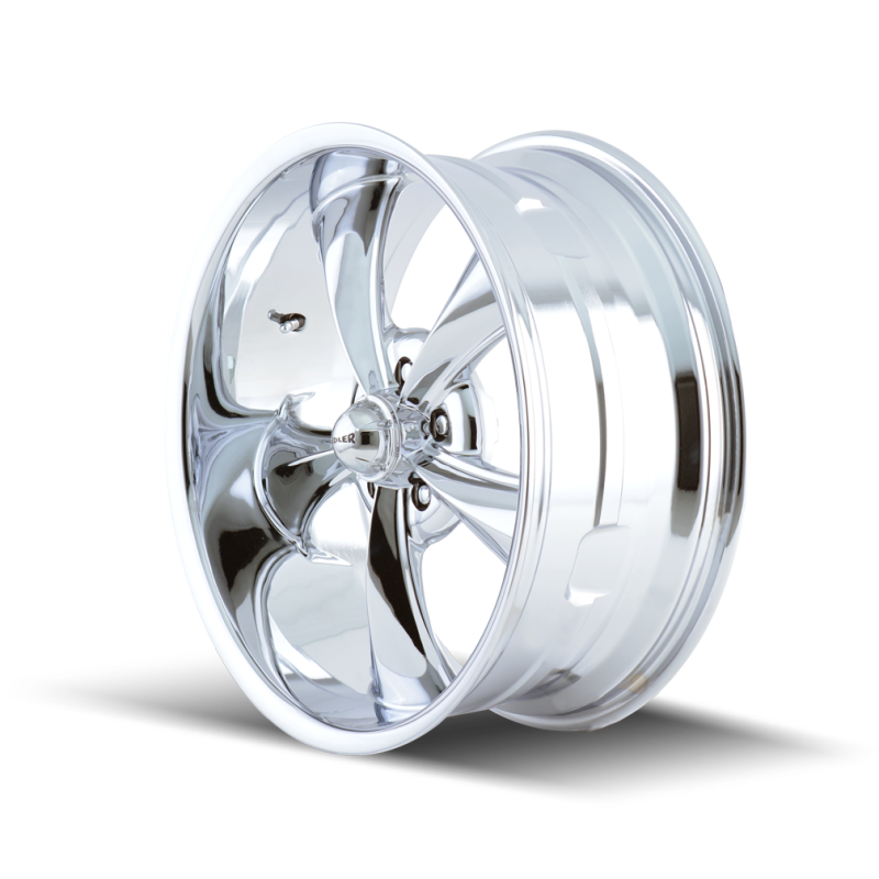 Ridler Wheels Ridler 695 18x8 Chrome Wheel with 5x120.65 Bolt Pattern and 0mm Offset