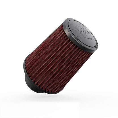 K&N Engineering Universal Rubber Air Filter – 3.5 inch Flanged Diameter, 4.625 inch Base, 3.5 inch Top, 5.5 inch Height
