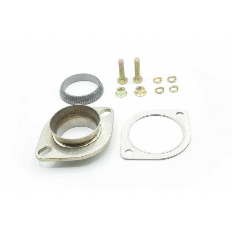 Turbo XS Subaru 3-inch Downpipe to OEM Catback Adapter with Exhaust Gasket and Donut Gasket