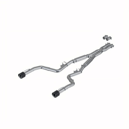 MBRP Armor Pro Series 17-21 Dodge Charger 5.7L Dual Rear Exhaust System with Carbon Fiber Tips