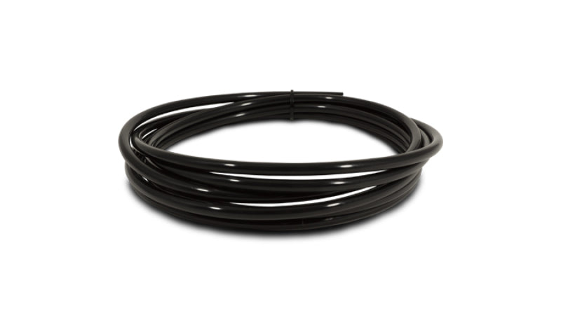 Vibrant 3/8 inch OD Polyethylene Vacuum Tubing - 10 ft, Black