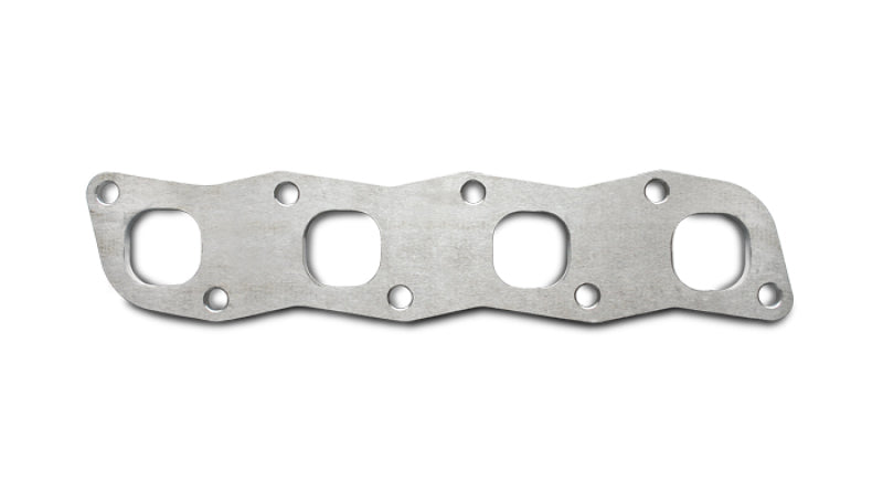 Vibrant T304 Stainless Steel Exhaust Manifold Flange for Nissan KA24 - 3/8 inch Thick