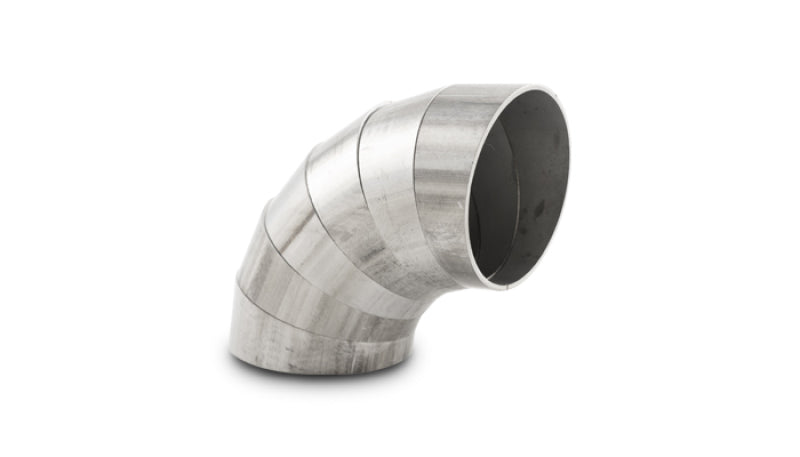 Vibrant 2.50 Inch OD T304 Stainless Steel Pie Cuts - Set of 6 for Custom Exhaust Bends