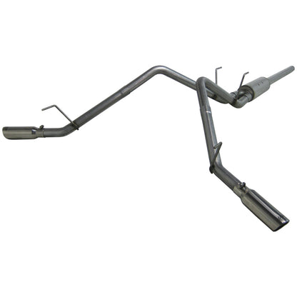 MBRP Armor Lite Series Cat Back Exhaust System for 2010-2013 Dodge Ram 1500 with 5.7L Engine – Dual Split Side Exit with 3.5-inch Tips