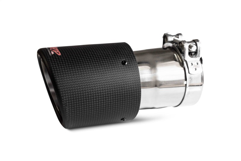 MBRP Universal Carbon Fiber Exhaust Tip 4.5 inch OD with 3 inch Inlet - Stylish Dual Wall Design