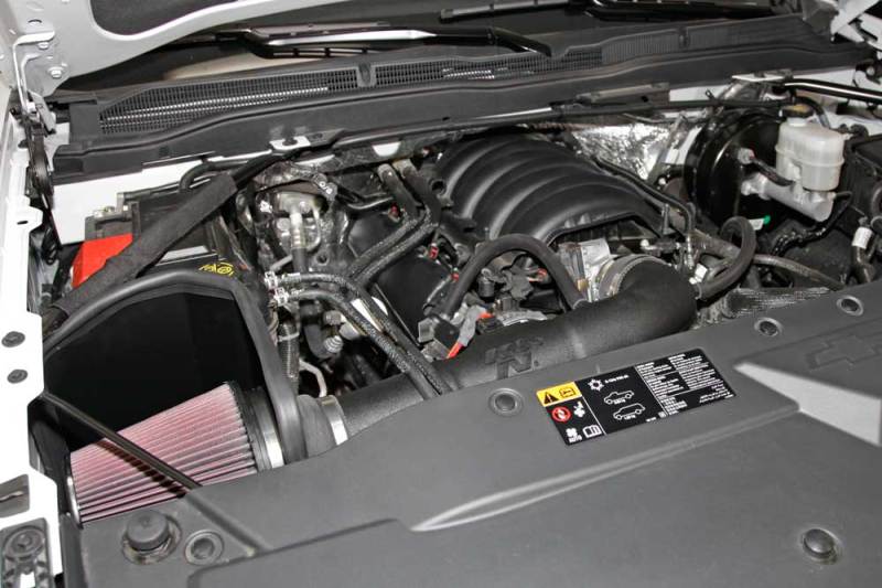 K&N 63 Series AirCharger Performance Intake Kit for Chevy/GMC Silverado & Sierra 1500 (2014-2015) 5.3L/6.2L V8