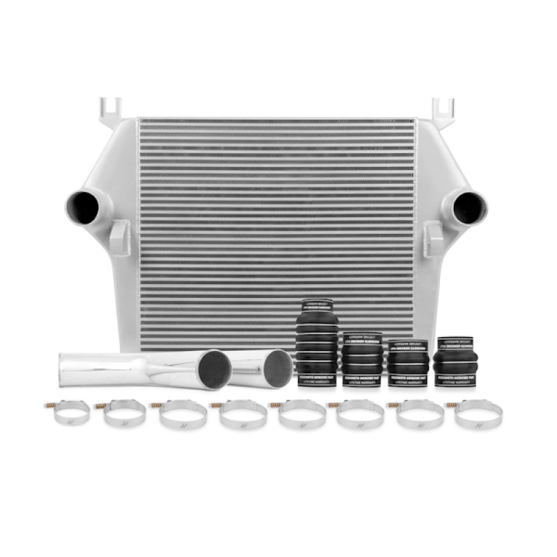 Mishimoto 2003-2007 Dodge Ram 5.9L Cummins Intercooler Kit with Pipes (Silver)