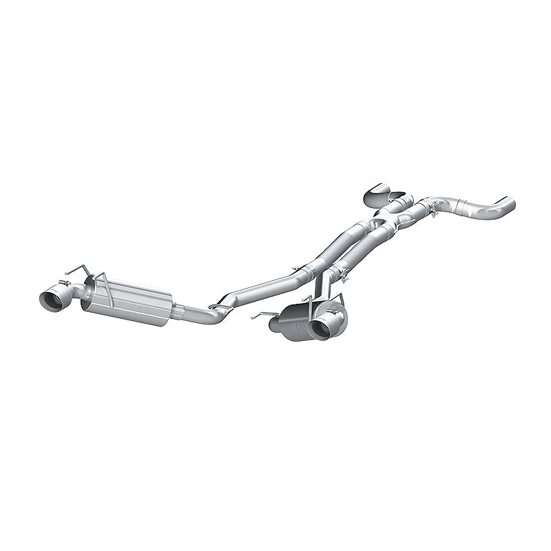 MBRP Armor Pro Series Cat Back Exhaust System for Chevrolet Camaro V6 3.6L – Dual Round Tips