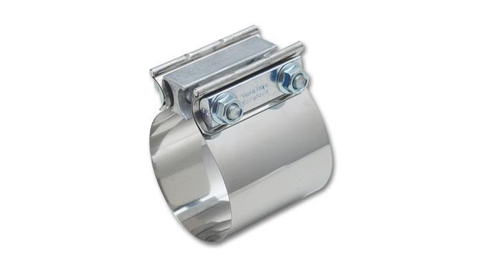 Vibrant Easy Seal Stainless Steel Exhaust Sleeve Clamp for 4-Inch O.D. and Oval Tubing
