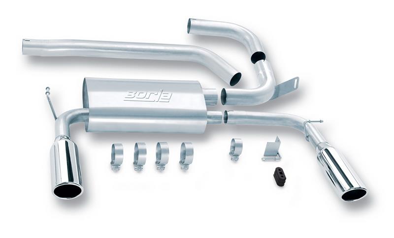 Borla 140028 S-Type Cat-Back Exhaust System for 1998-2002 Chevrolet Camaro SS, Z28, Pontiac Firebird and Trans-Am with 5.7L V8