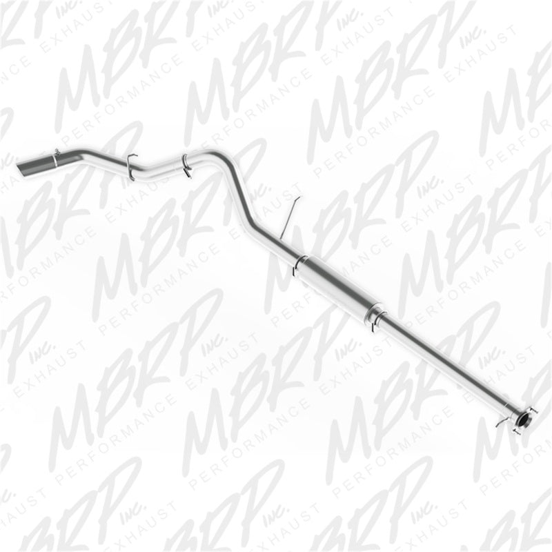 MBRP Armor Lite Series Cat Back Exhaust System for 2011-2016 Chevrolet Silverado 2500 HD and GMC Sierra 2500 HD – Single Side Exit, 3.5 Inch Diameter with 4 Inch Tip