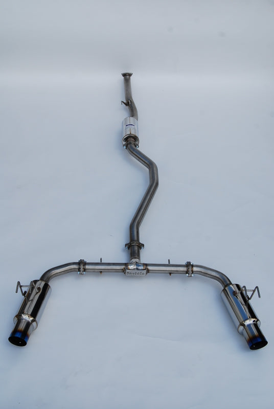 Invidia 2022+ Honda Civic Si 1.5T N1 70mm Cat Back Exhaust with Burnt Titanium Tips