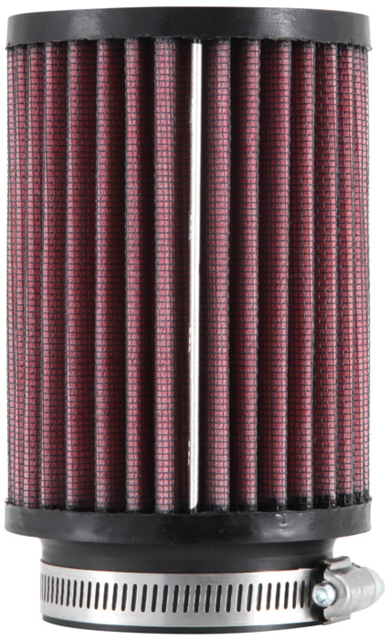 K&N Engineering Universal Rubber Air Filter with 2.5-inch Flange for Automotive and Recreational Applications