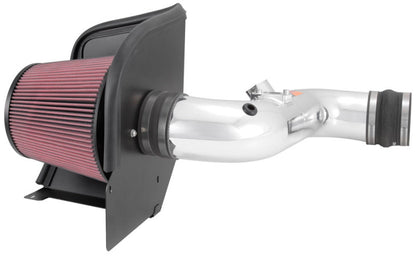 K&N Engineering 77 Series Performance Intake Kit for 2011-2014 Chevrolet Silverado and GMC Sierra 2500/3500 V8 6.6L