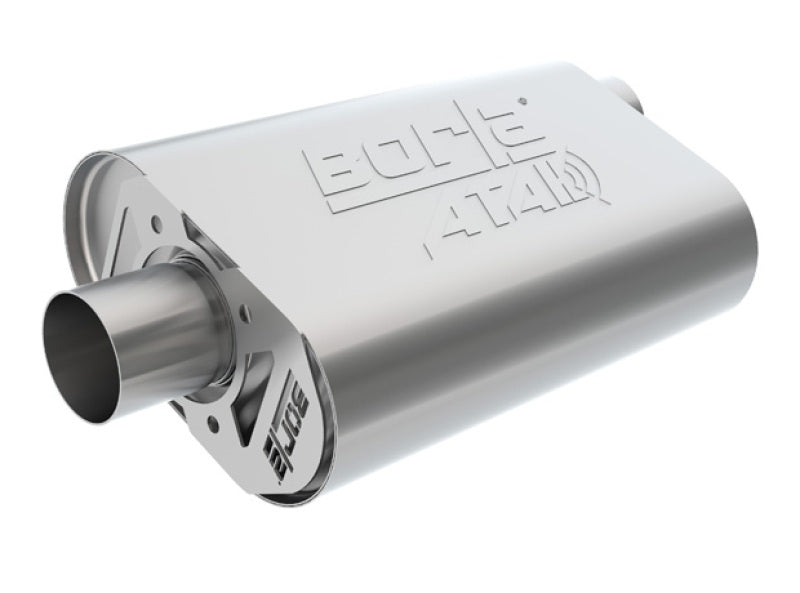 Borla CrateMuffler LS3 ATAK 2.25-inch Offset/Offset Oval Muffler for Chevrolet and Pontiac Models