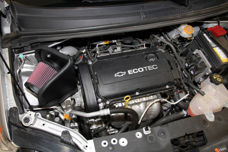 K&N Engineering 69-4525TS Silver Typhoon Cold Air Intake for 2012-2015 Chevrolet Sonic 1.8L