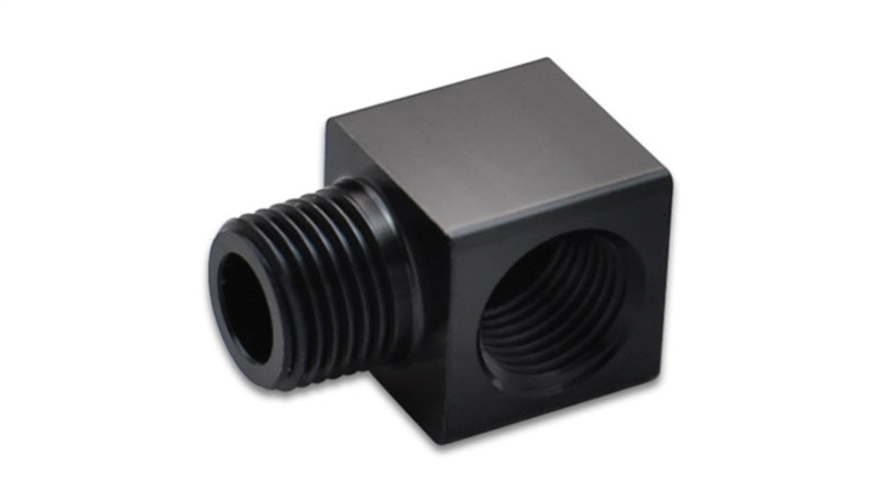Vibrant 1/8 Inch NPT Female to 1/8 Inch NPT Male 90 Degree Adapter Fitting