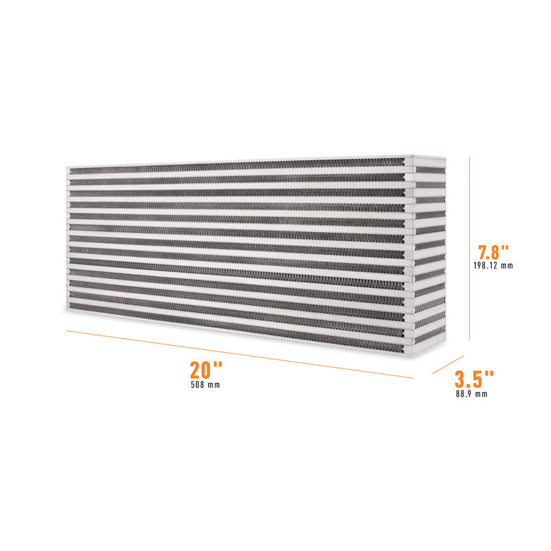 Mishimoto Universal Air-to-Air Intercooler Core - 20 inch x 7.8 inch x 3.5 inch