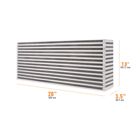 Mishimoto Universal Air-to-Air Intercooler Core - 20 inch x 7.8 inch x 3.5 inch