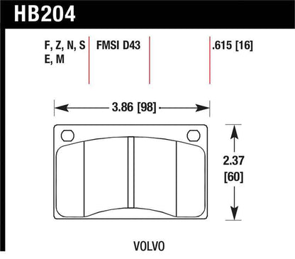 Hawk HPS Street Brake Pads