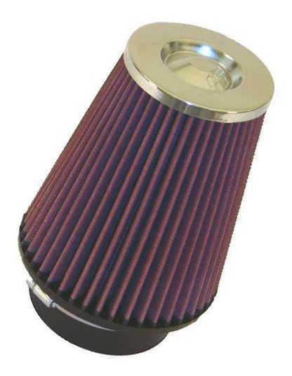 K&N Engineering Universal Rubber Air Filter with 1 3/4 Inch Flange – 3 Inch Base, 2 Inch Top, 2.5 Inch Height