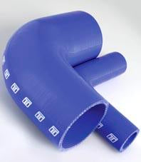 Turbosmart 90 Degree Black Silicone Elbow Reducer Part TS-HE90200-BK for High-Performance Vehicles