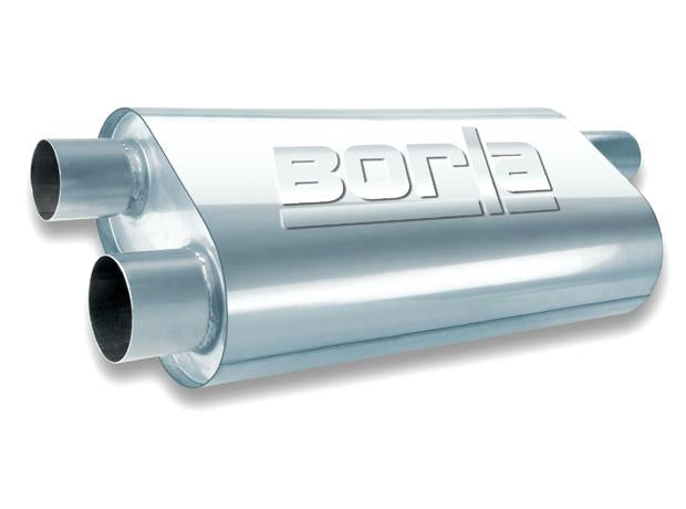Borla Universal Performance 2.5-inch Inlet/Outlet Turbo XL Muffler - Part 40665