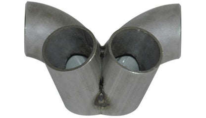 Vibrant 4 into 1 Stainless Steel Turbo Manifold Merge Collector for T4 Divided Flange