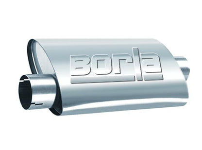 Borla Universal Performance 2-inch Inlet/Outlet Muffler with Reversible Design