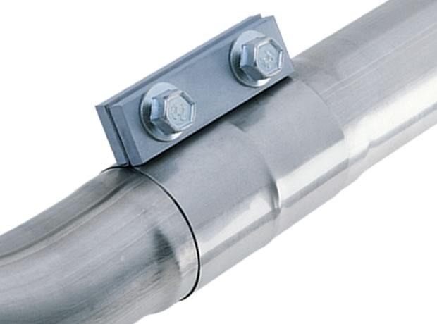 Borla 2-Inch T-304 Stainless Steel AccuSeal Single Bolt Band Clamp – High-Performance Exhaust Component