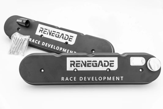 Renegade Race Development LS Valve Cover Set w/ CNC Breather
