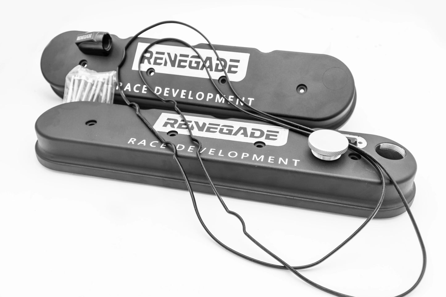 Renegade Race Development LS Valve Cover Set w/ CNC Breather