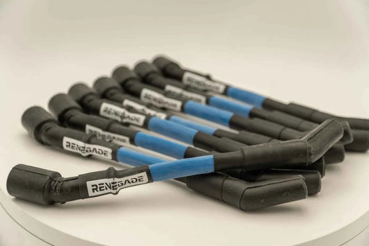 RENEGADE BY SCOTT PERFORMANCE LS STD Spark Plug Wire Set-Blue