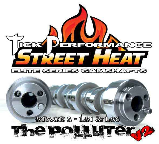 Street Heat Stage 3 POLLUTER V2 Camshaft for LS1 & LS6 Engines